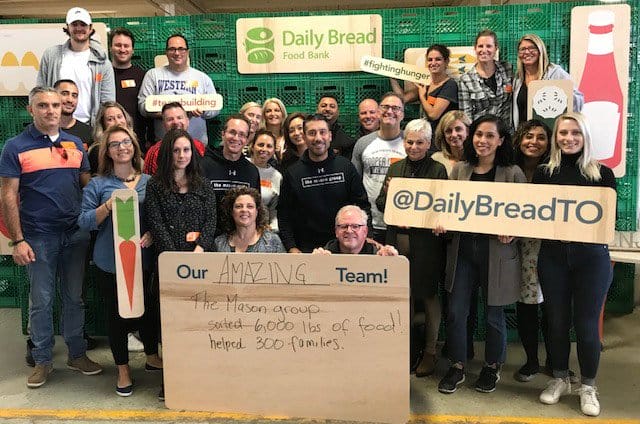 The Mason Group – Daily Bread Food Bank 1